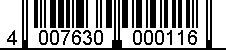 EAN 13 Barcode