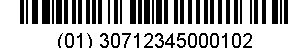 SCC 14 ShippingCode Barcode